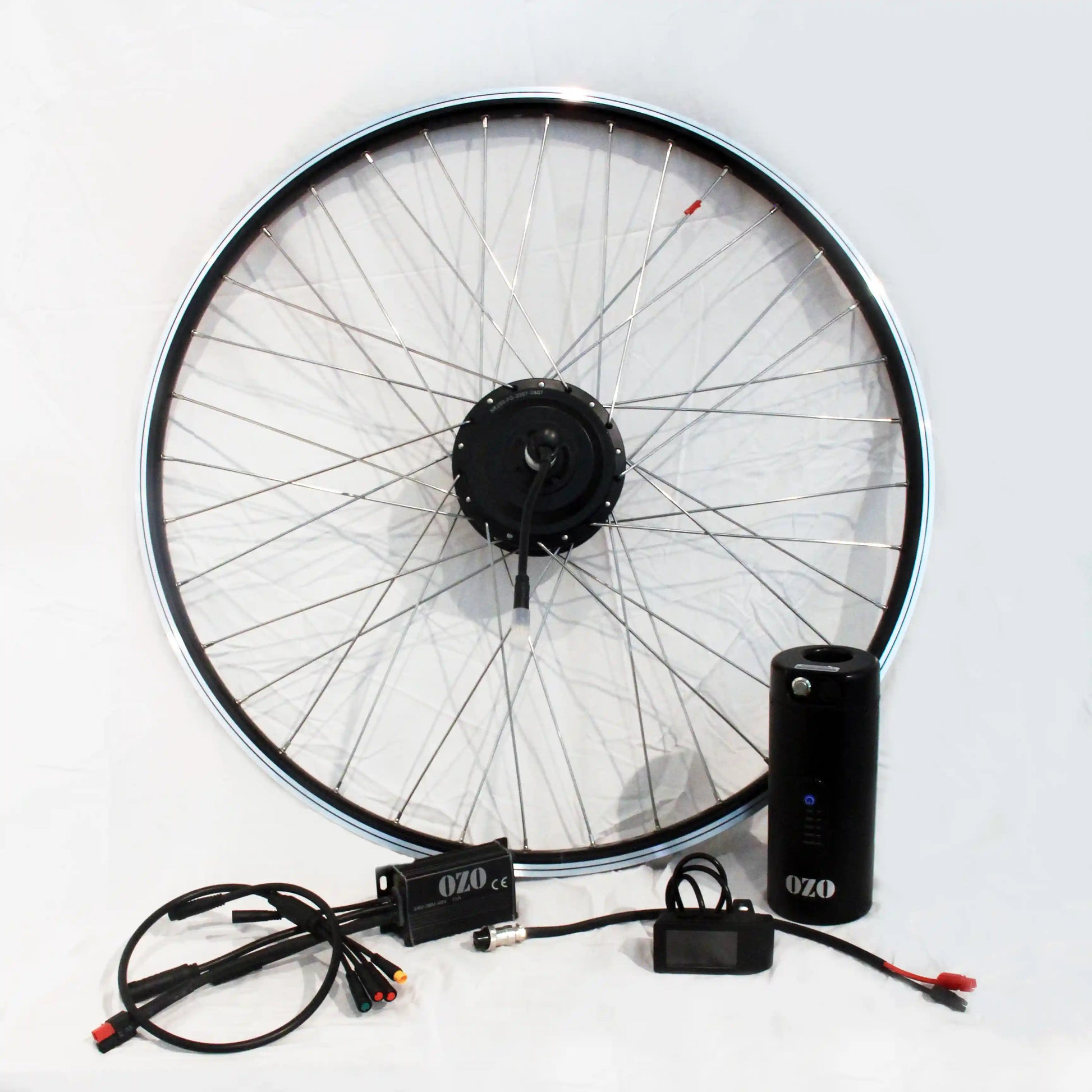 Kit de electrificación para bici urbana: motor en la rueda y batería